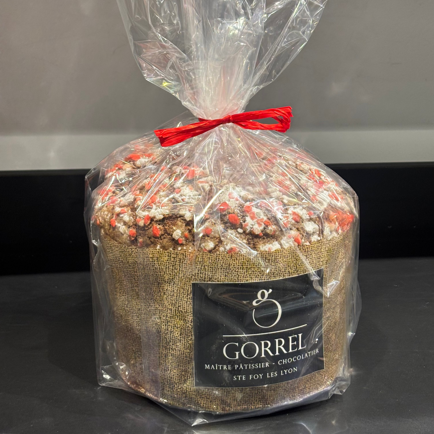 Panettone à la praline rose