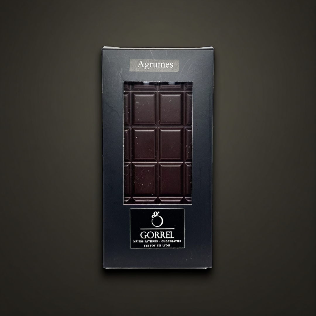 Tablette de chocolat noir