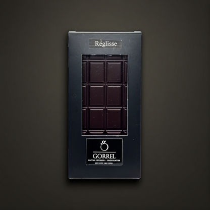 Tablette de chocolat noir