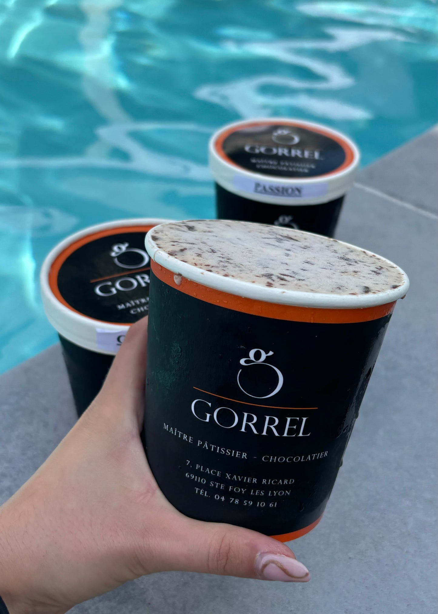 Pots de glaces