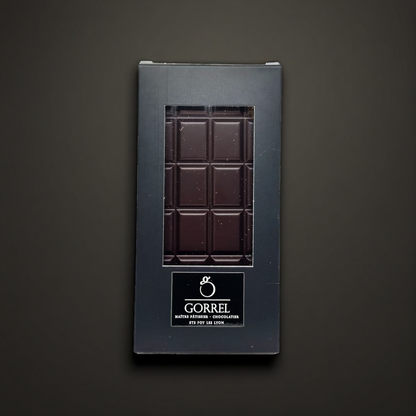 Tablette de chocolat noir